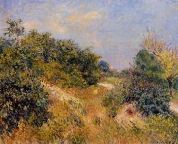 Alfred Sisley : Edge of Fountainbleau Forest, June Morning